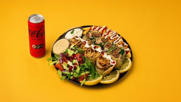 Lamb Kebab and Chicken Shawarma Meal